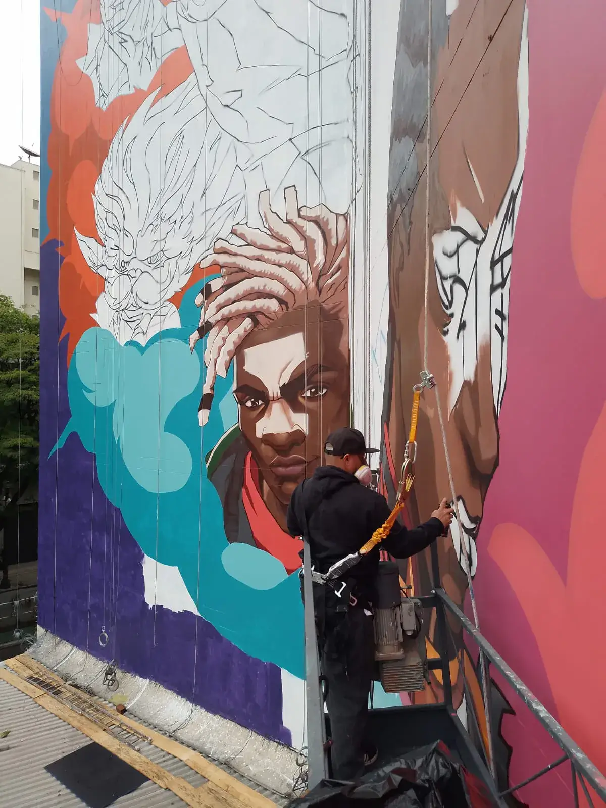 Arcane — Netflix — Mural Vivo — INGF