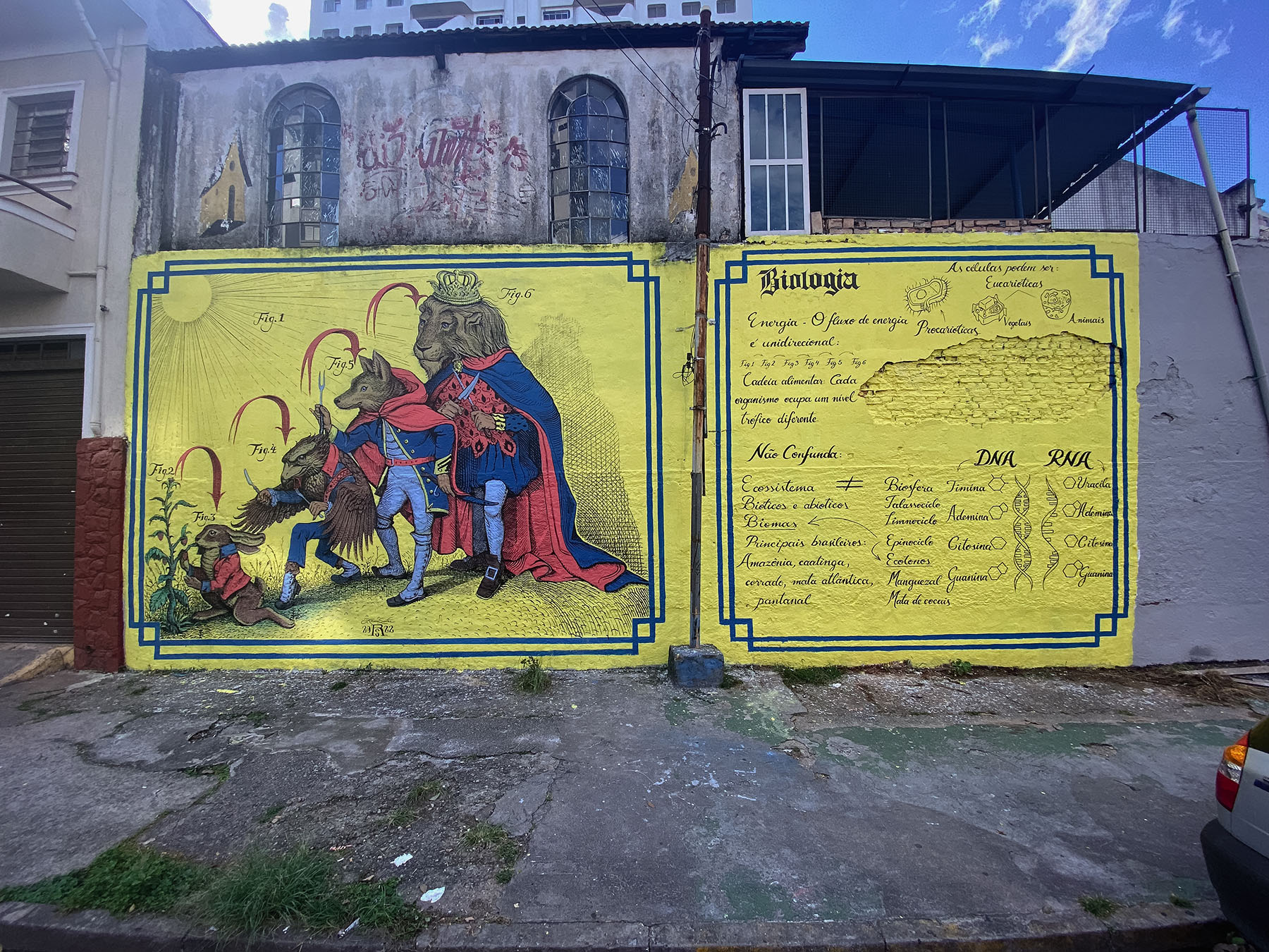 Muros que Ensinam — Cruzeiro do Sul — ENEM — Mural 8 — INGF